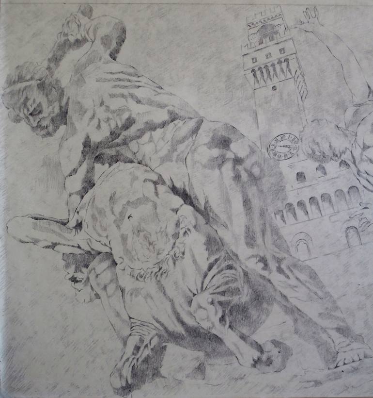 Original Figurative Culture Drawing by Paola Imposimato