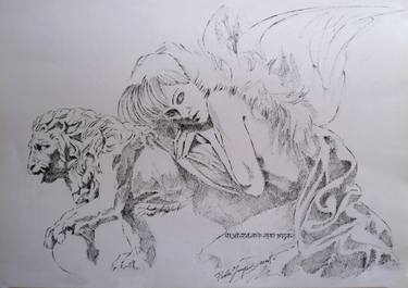Print of Figurative Fantasy Drawings by Paola Imposimato