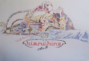 Print of Figurative Car Drawings by Paola Imposimato