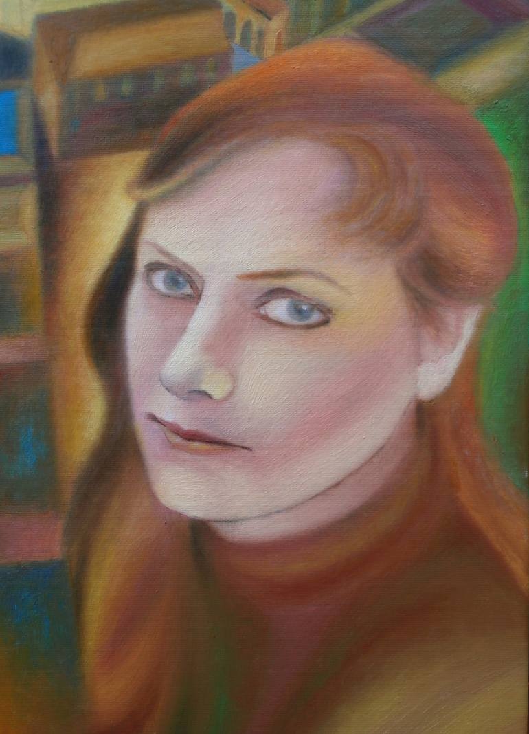 Original Figurative Portrait Painting by Paola Imposimato