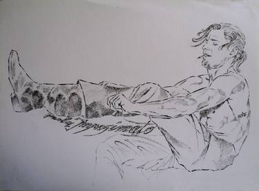 Print of Performing Arts Drawings by Paola Imposimato