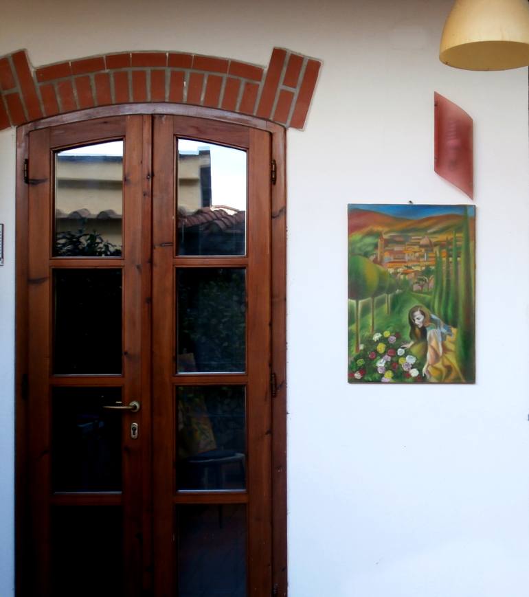 Original Figurative Landscape Painting by Paola Imposimato