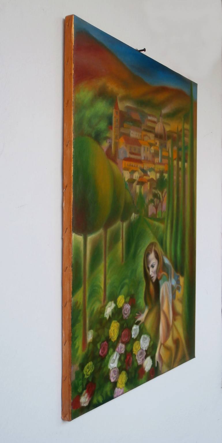 Original Figurative Landscape Painting by Paola Imposimato