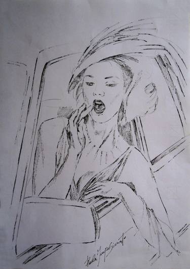 Original Women Drawings by Paola Imposimato