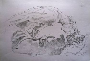 Print of Figurative Erotic Drawings by Paola Imposimato