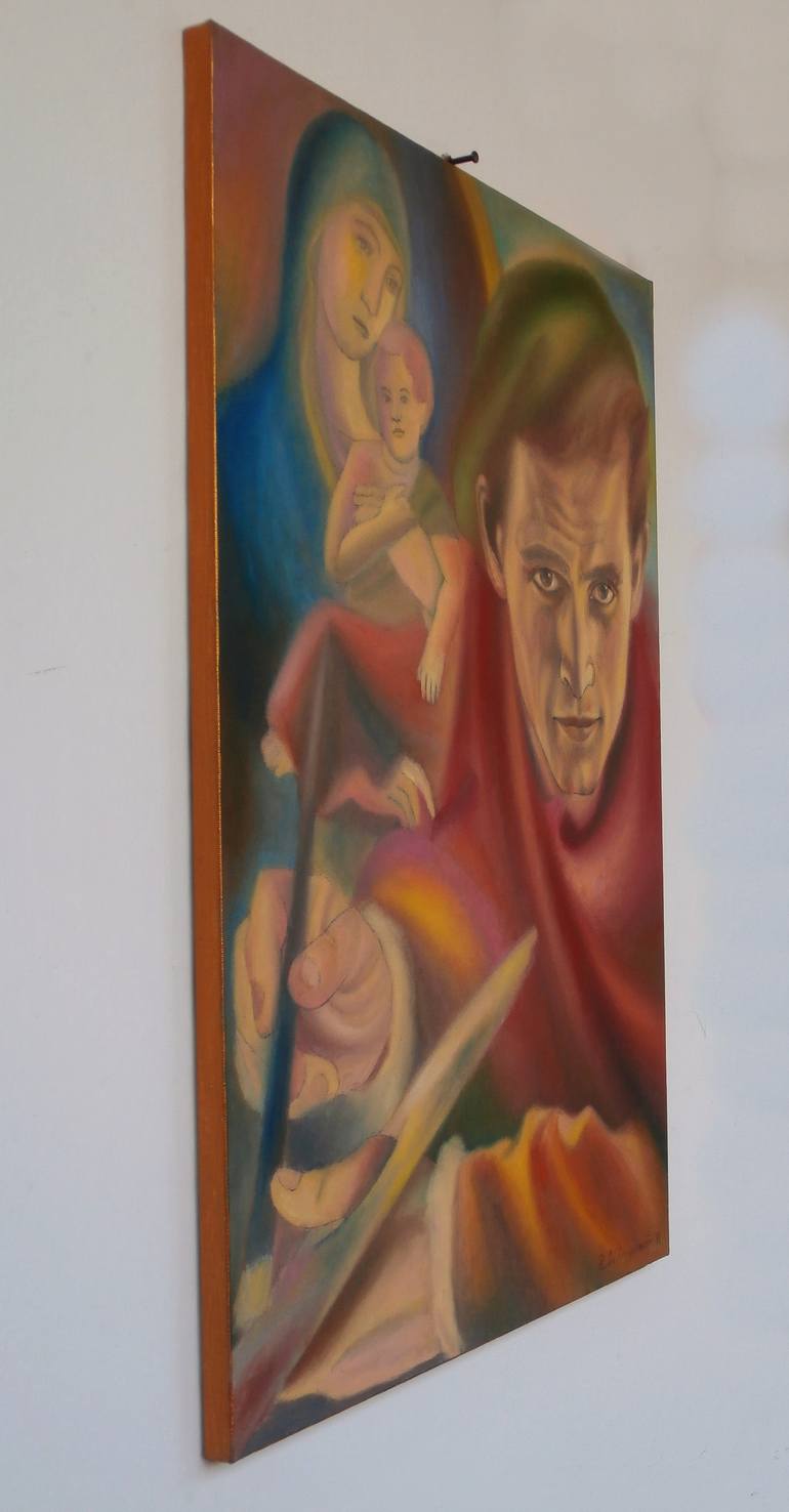 Original Expressionism People Painting by Paola Imposimato