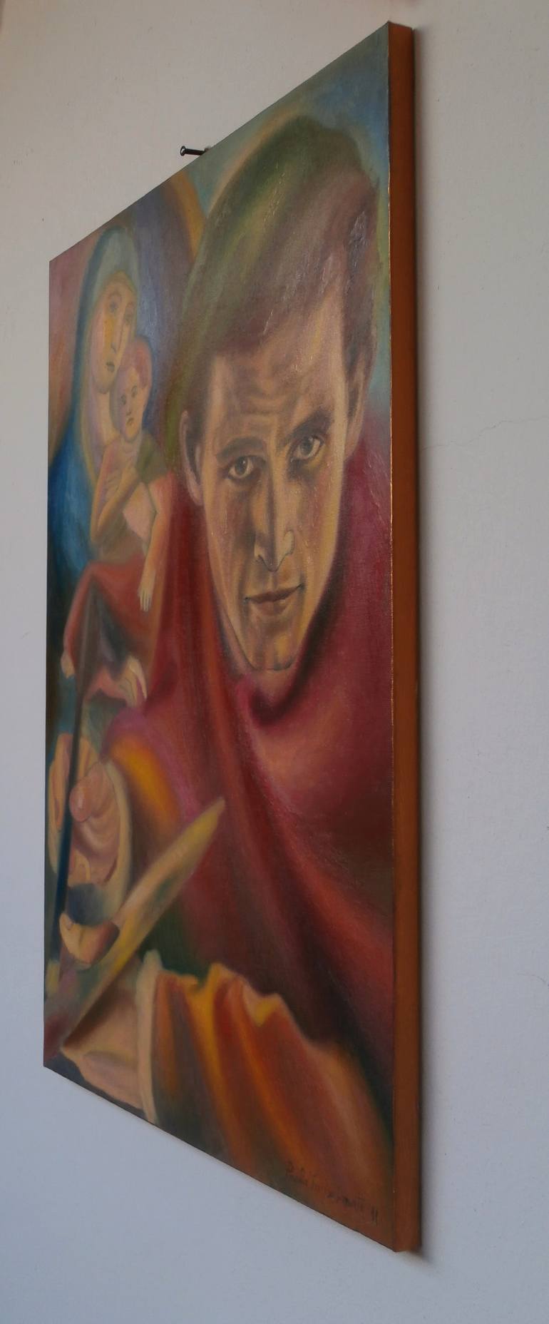 Original Expressionism People Painting by Paola Imposimato