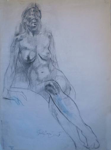 Print of Figurative Nude Drawings by Paola Imposimato