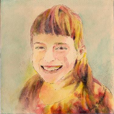 Print of Children Paintings by Paola Imposimato