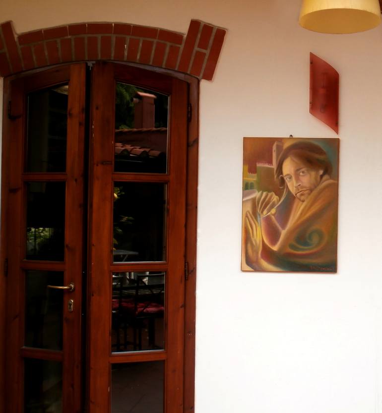 Original Expressionism People Painting by Paola Imposimato