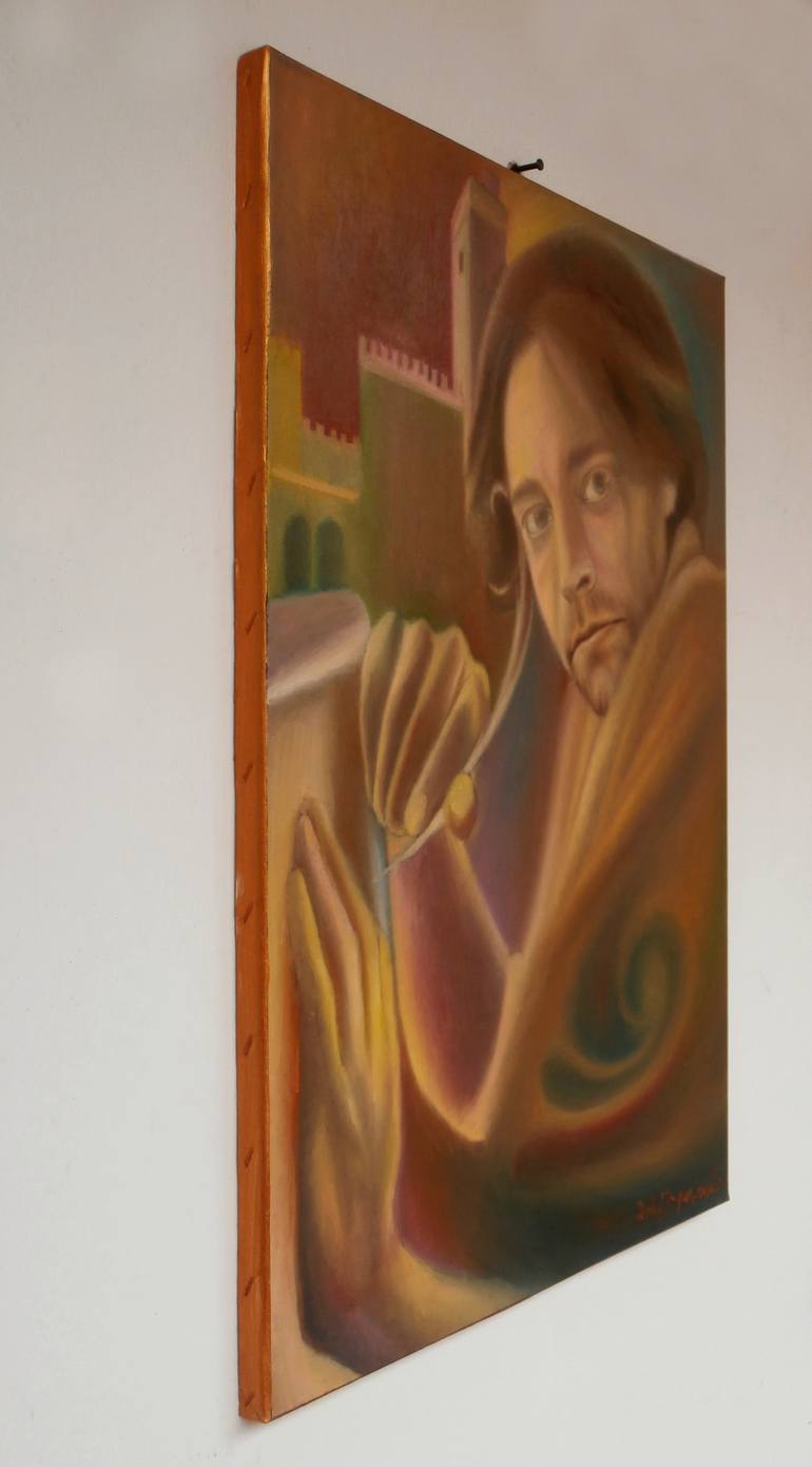 Original Expressionism People Painting by Paola Imposimato