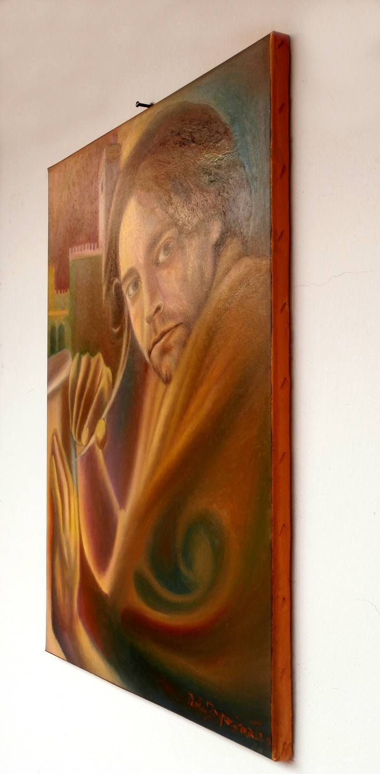 Original Expressionism People Painting by Paola Imposimato