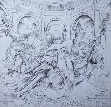 Print of Figurative Culture Drawings by Paola Imposimato