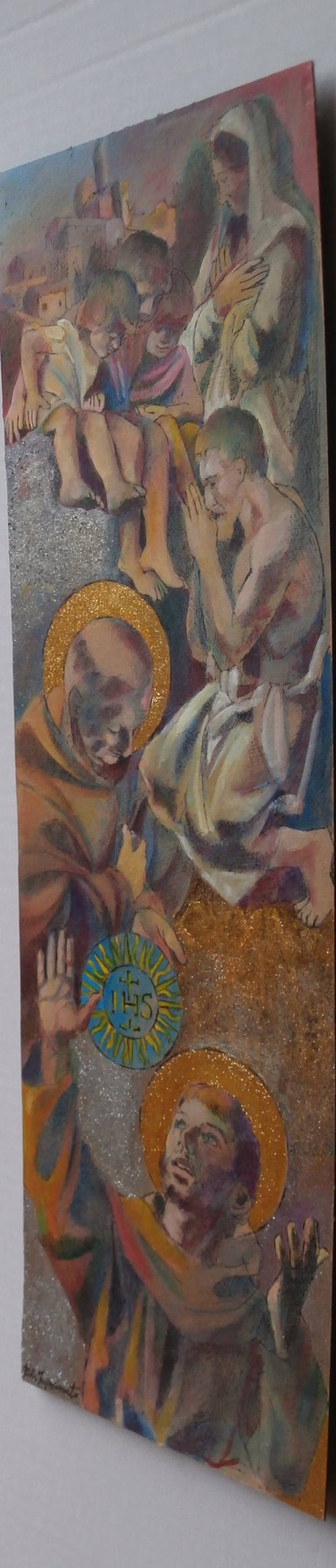 Original Religious Painting by Paola Imposimato