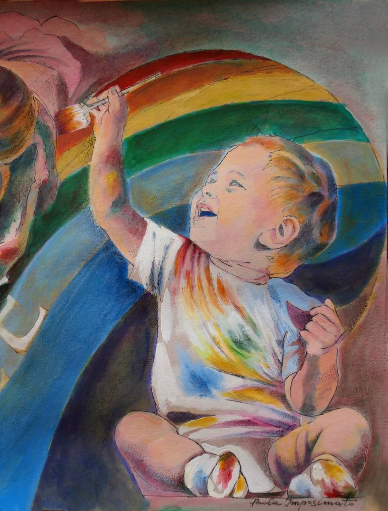 Original Expressionism Other Painting by Paola Imposimato