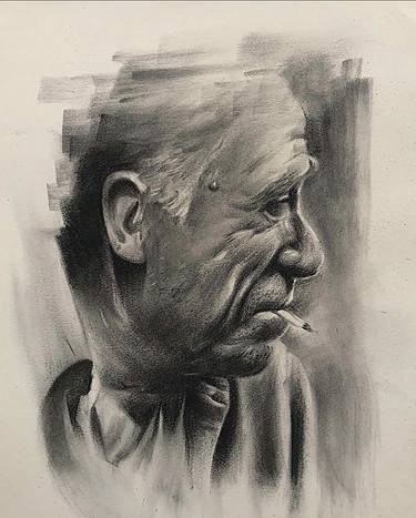 Print of Fine Art Portrait Drawings by Del May