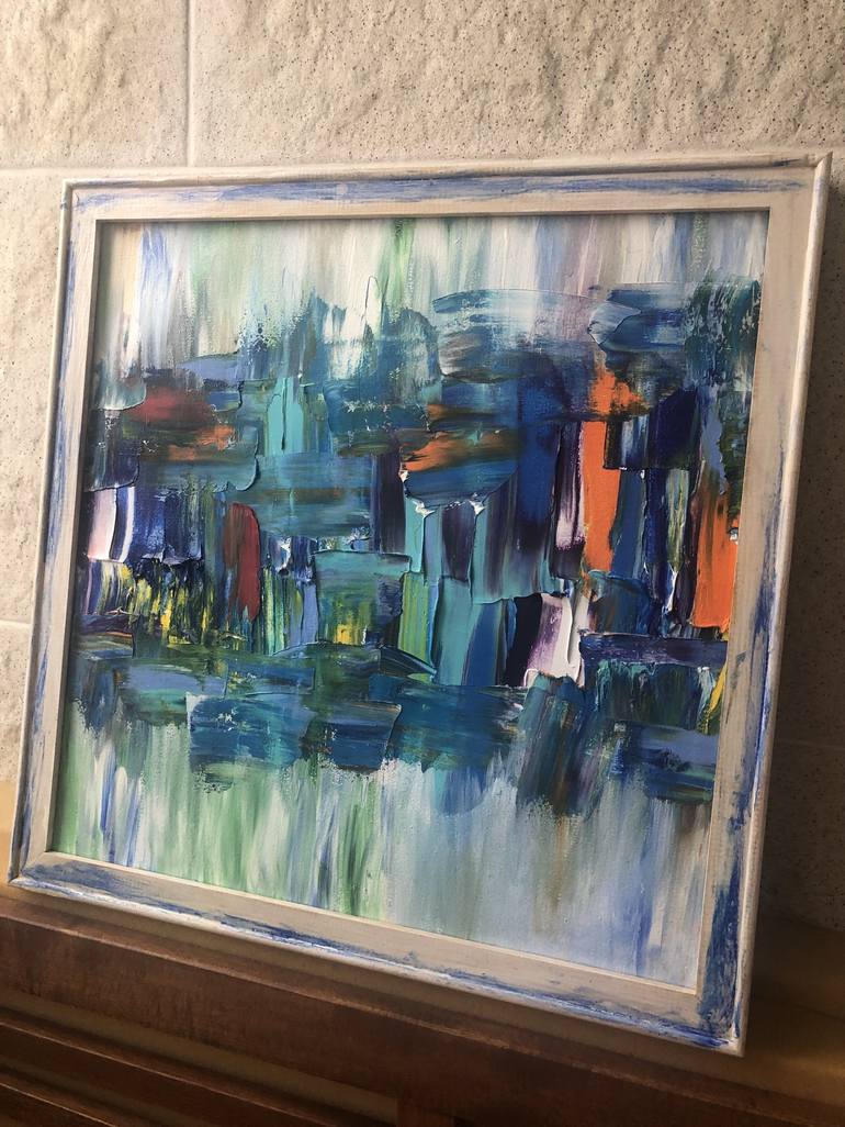 Original Abstract Painting by Nataliia Diadyk