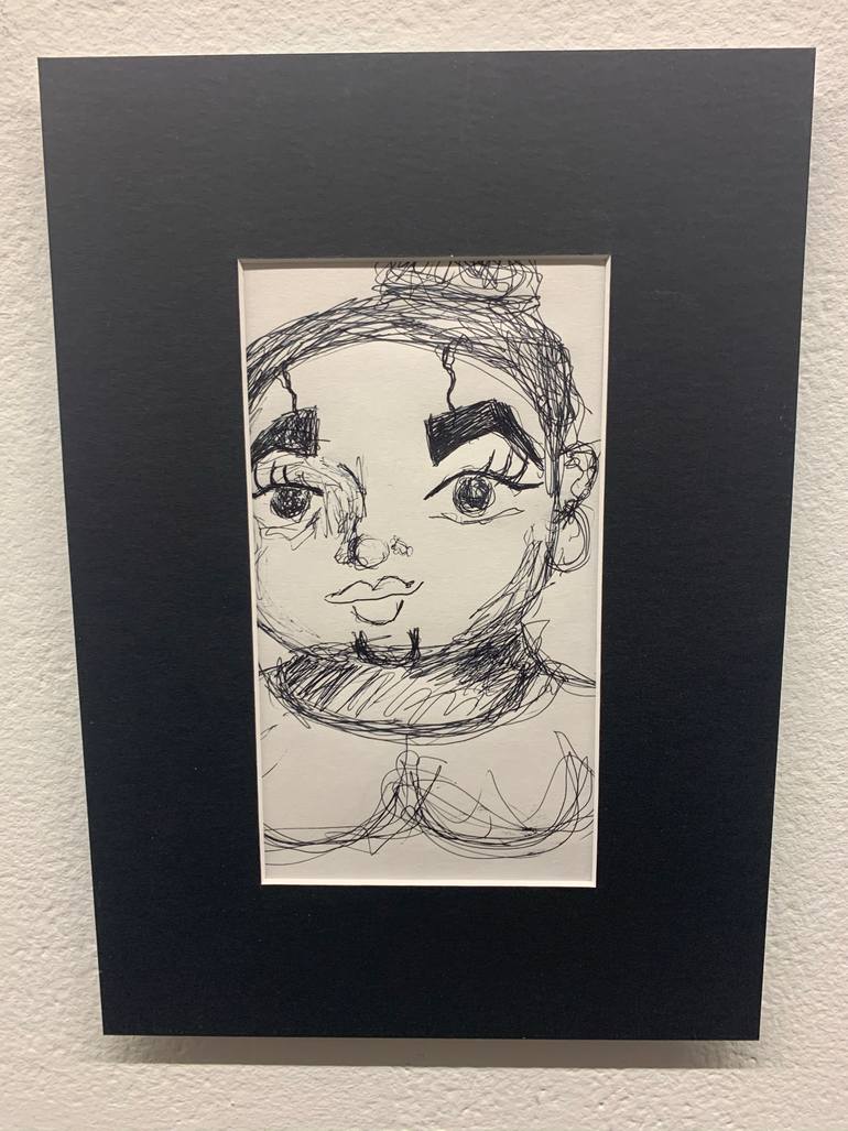 Original Pop Art People Drawing by Isaiah Gifford