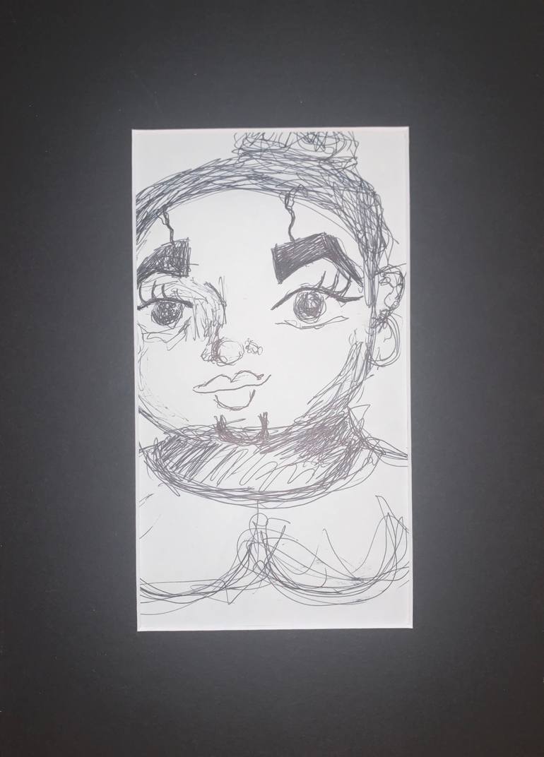 Original Pop Art People Drawing by Isaiah Gifford