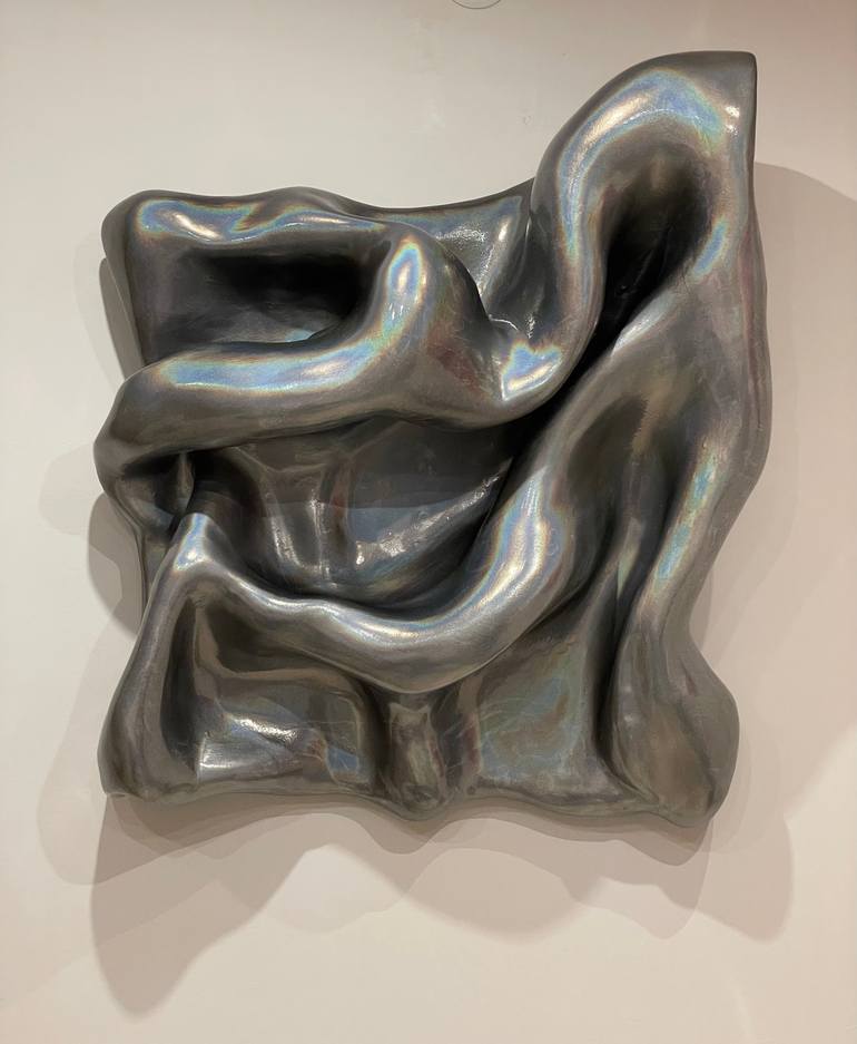Original Abstract Expressionism Abstract Sculpture by Olita Art