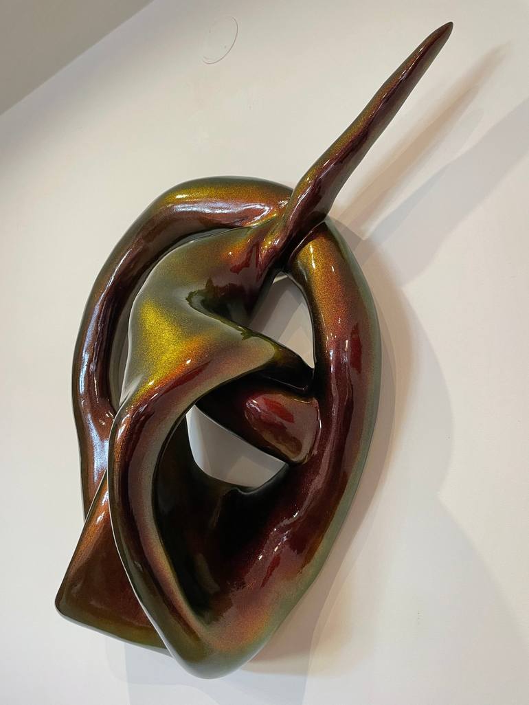 Original Contemporary Abstract Sculpture by OliTa Art