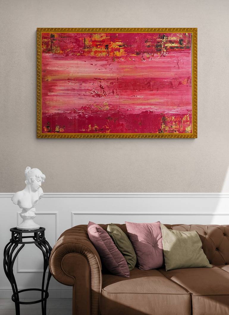 Original Conceptual Abstract Painting by OliTa Art