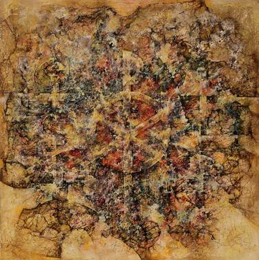 Original Expressionism Abstract Painting by Alexander Kharitonov