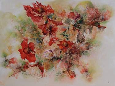 Original Abstract Expressionism Abstract Painting by Alexander Kharitonov
