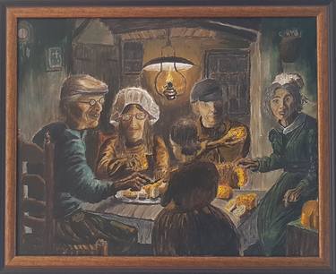 Print of Family Paintings by vojko anzeljc