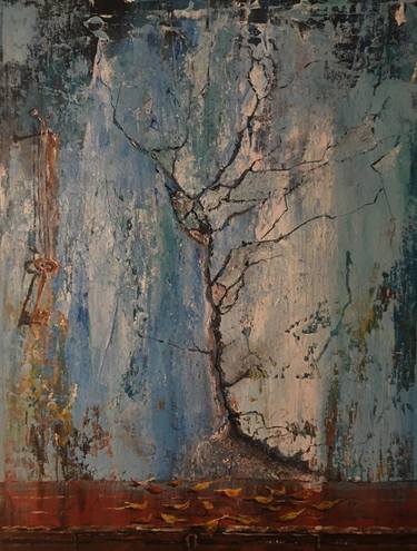 Print of Abstract Tree Paintings by vojko anzeljc
