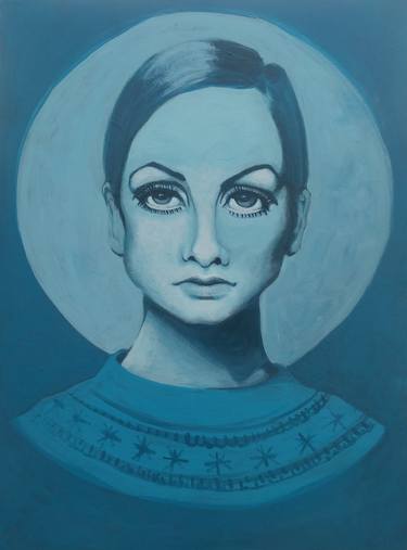 Print of Portrait Paintings by Tania sedighi
