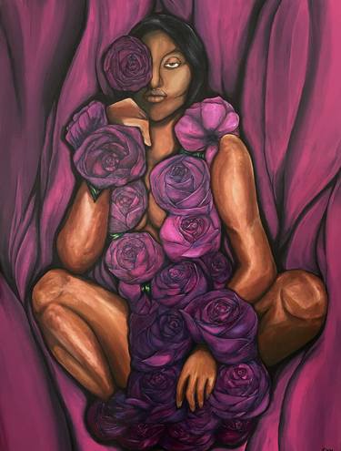 Original Conceptual Women Paintings by Christina Makoyawo