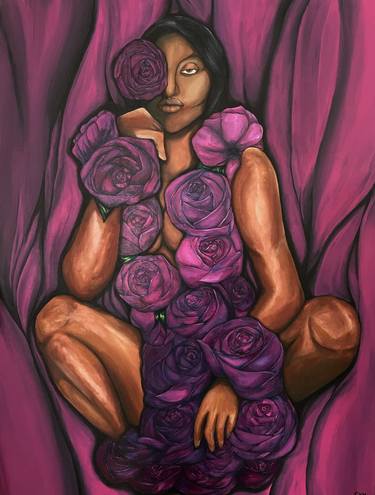 Original Women Painting by Christina Makoyawo