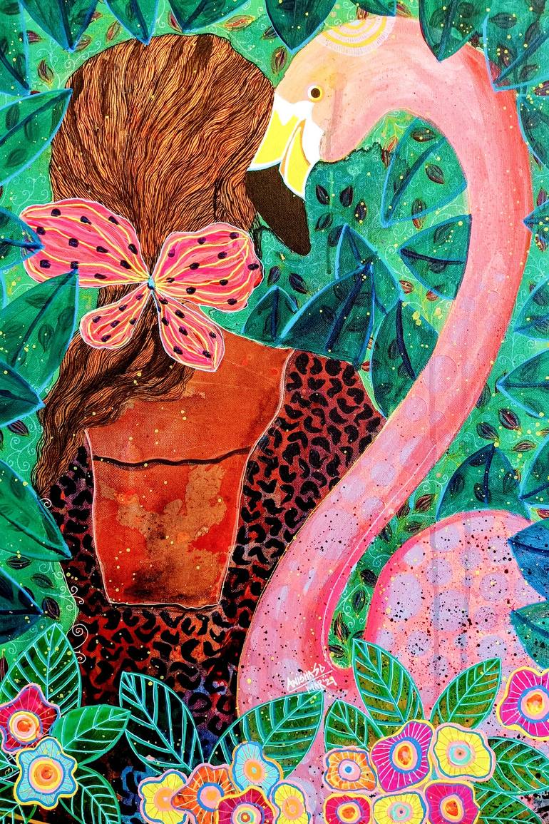 Original Figurative People Painting by Anissha Deshpande