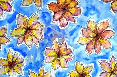 Print of Floral Paintings by Anishha Deshhpande