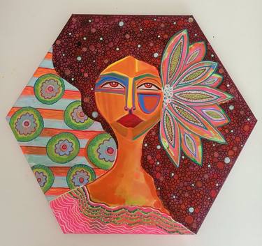 Original Art Deco Abstract Paintings by Anissha Deshpande