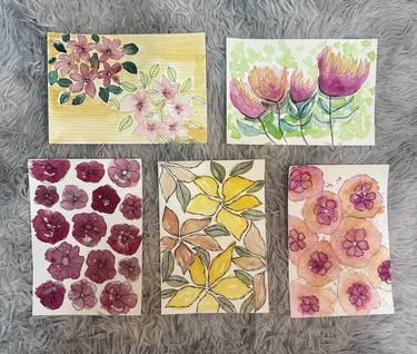 Original Floral Paintings by Anishha Deshhpande