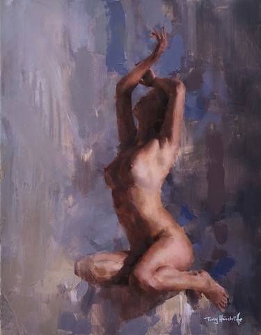 Original Figurative Erotic Paintings by antony hinchliffe