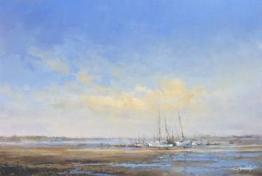 Original Realism Beach Paintings by antony hinchliffe