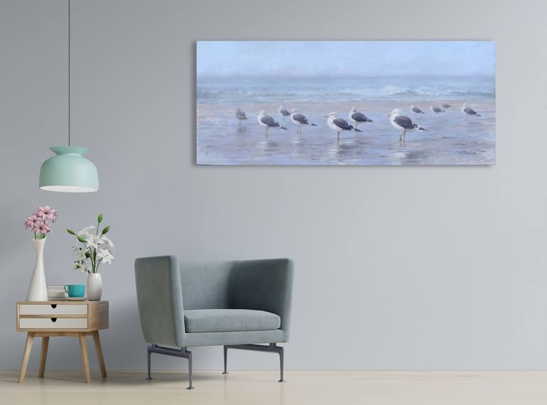 Original Expressionism Seascape Painting by Antony Hinchliffe