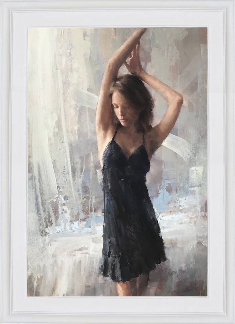 Original Figurative Women Painting by Antony Hinchliffe