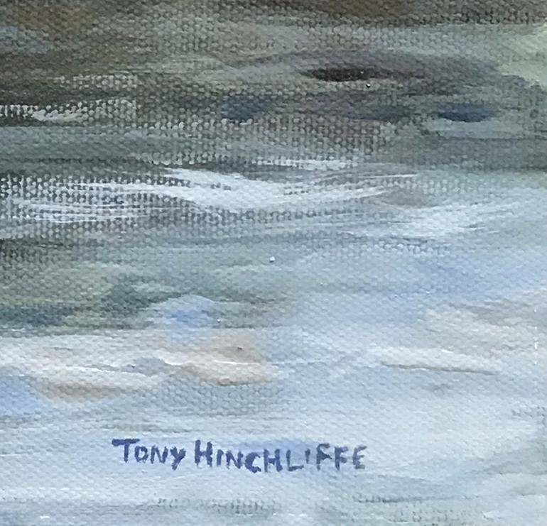 Original Fine Art Seascape Painting by antony hinchliffe