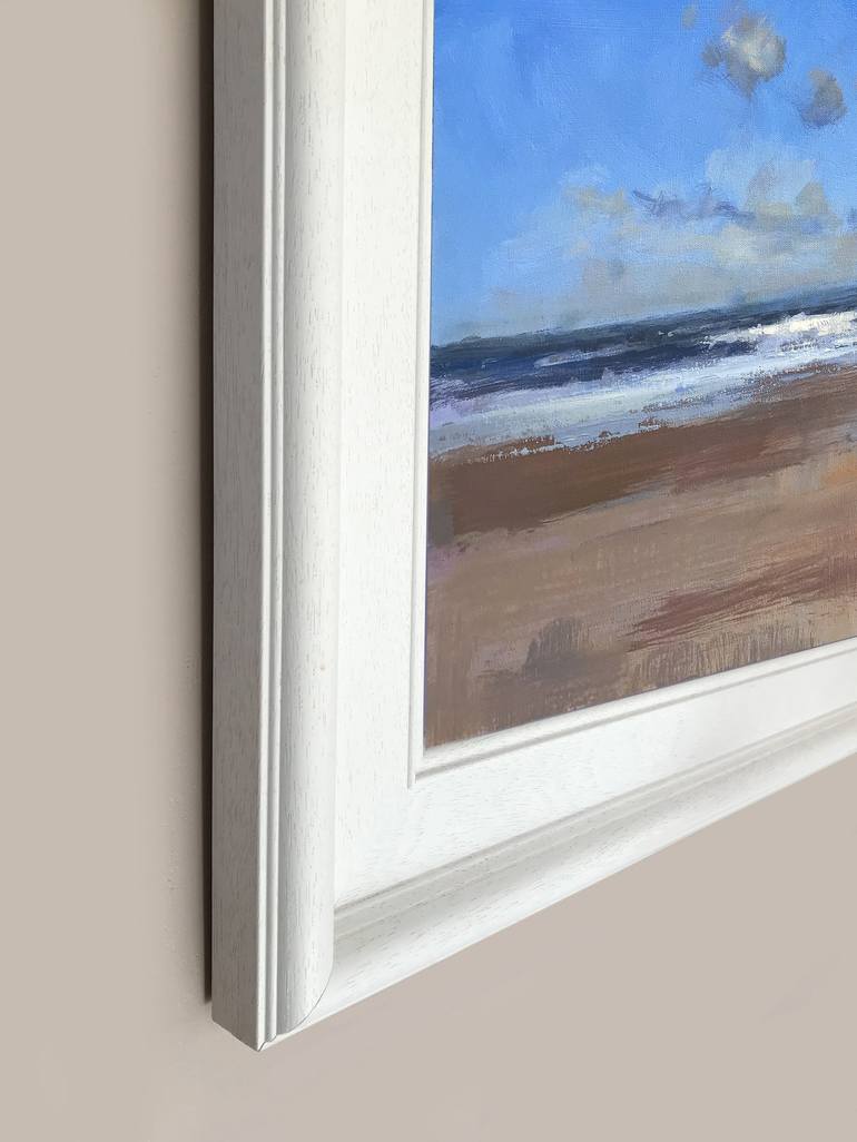 Original Expressionism Seascape Painting by antony hinchliffe
