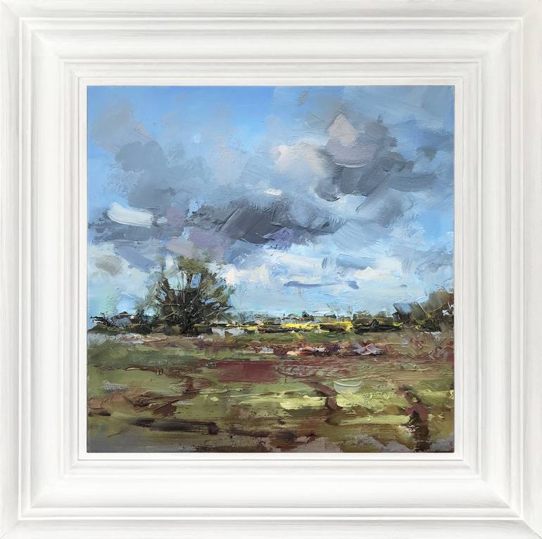 Original Expressionism Landscape Painting by antony hinchliffe