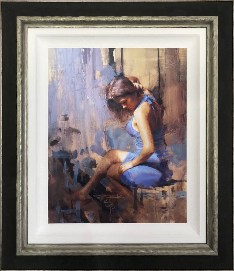 Original Figurative People Painting by antony hinchliffe