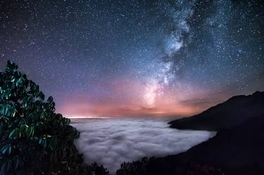 Milky way above the clouds ocean - Limited Edition of 12 thumb
