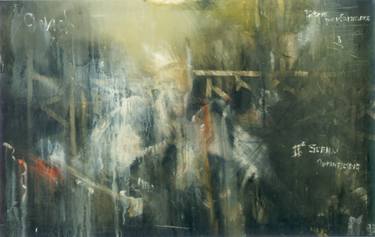 Original Abstract Expressionism Abstract Paintings by Massimo Cravich