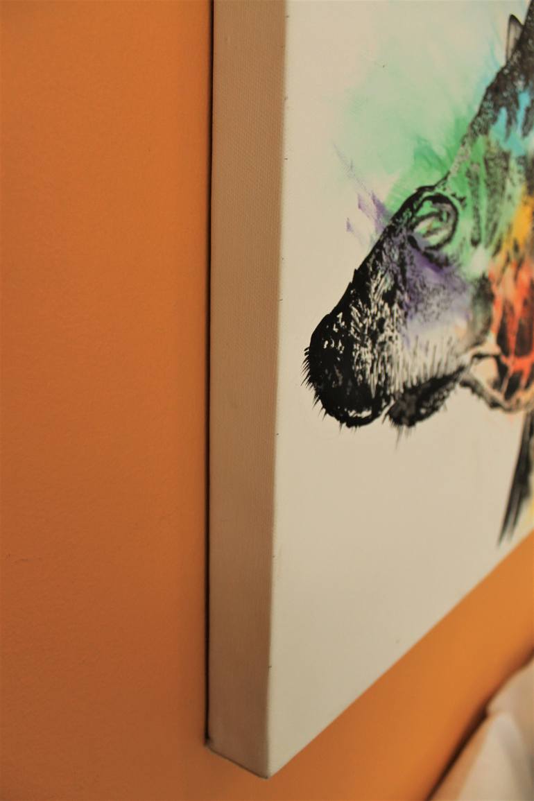 Original Modernism Animal Painting by Nicla Fiorentino