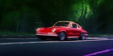 Red Porsche 911 T thumb