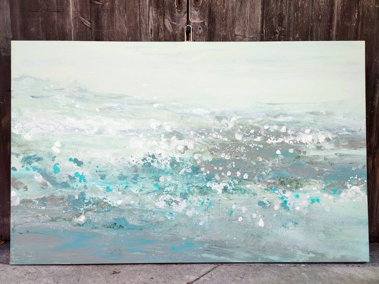 Original Contemporary Abstract Painting by Laura Alonso Medina